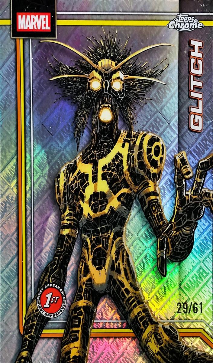 2026 Glitch [Storm's Purple Lightning Refractor] #119