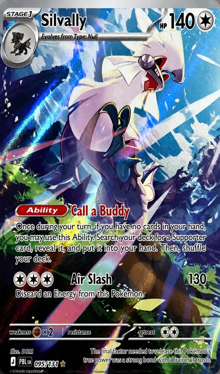 Silvally 2026 Pokemon Mega Evolution Pitch Black