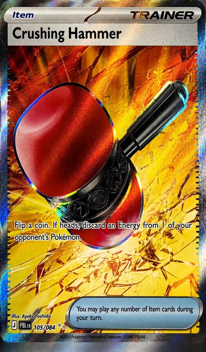 Crushing Hammer 2026 Pokemon Mega Evolution Pitch Black