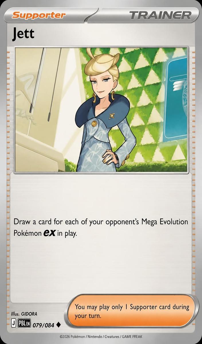 Jett 2026 Pokemon Mega Evolution Pitch Black