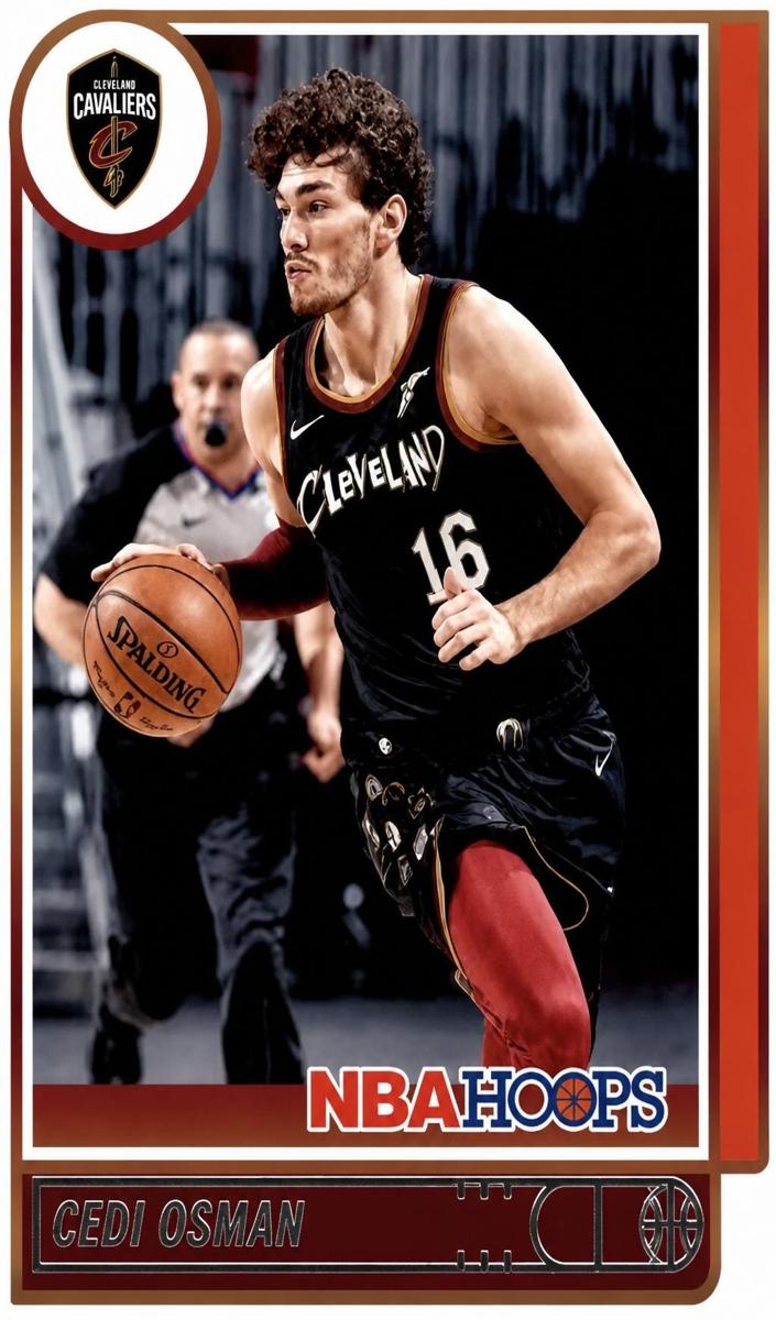 2021 Panini Hoops Cedi Osman #135 card