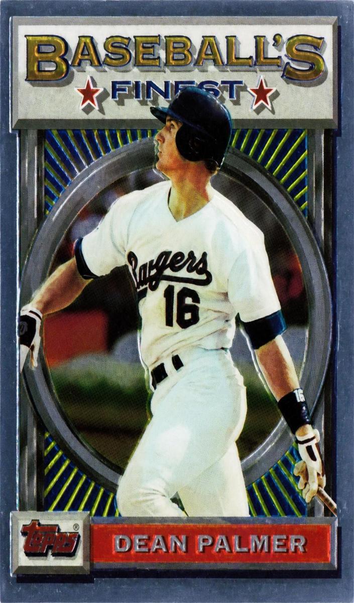 1993 Topps Finest Dean Palmer #159 card