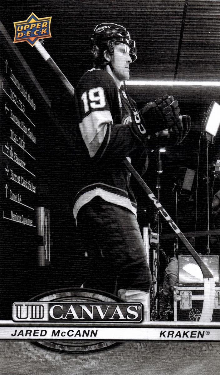 2025 Upper Deck Jared McCann [Black and White] #C-84 card