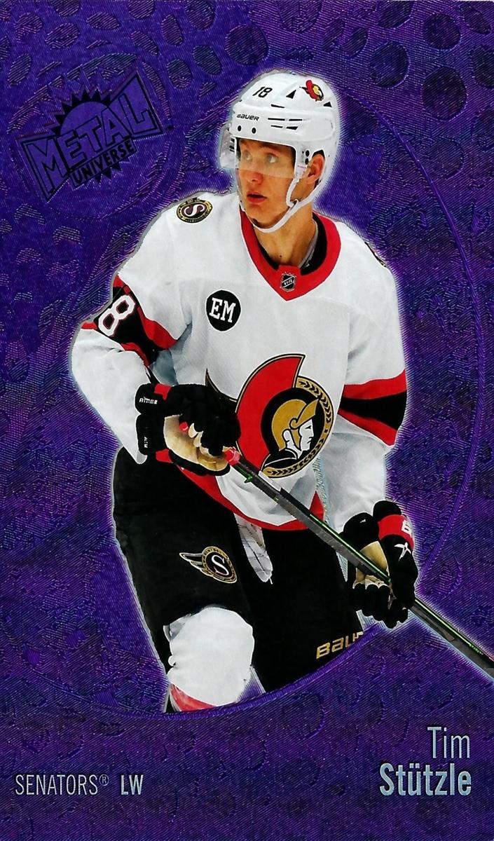 2022 SkyBox Metal Universe Tim Stutzle #71 card