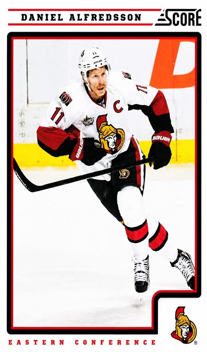 2012 Panini Score Daniel Alfredsson #326 card
