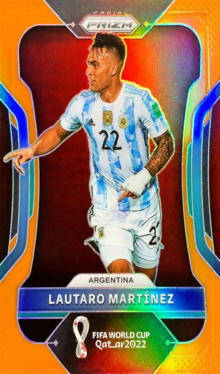 2022 Lautaro Martinez [Prizms Orange] #5