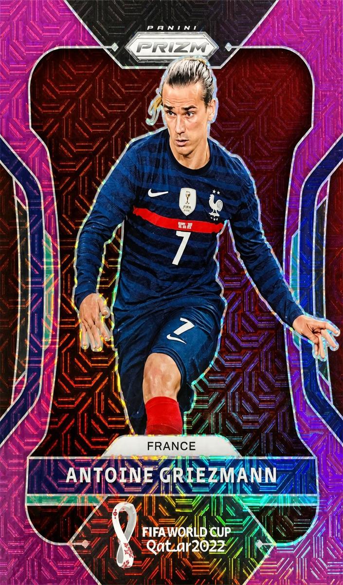 2022 Antoine Griezmann [Prizms Purple Mojo] #96