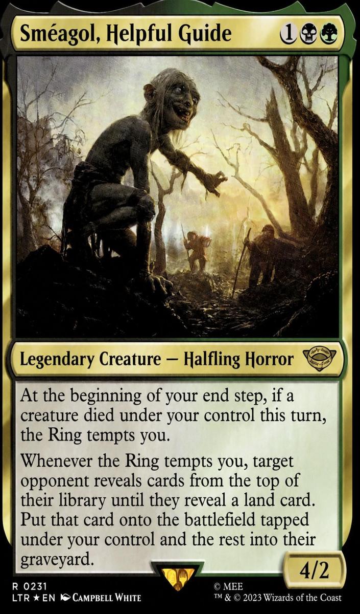 2023 Smeagol, Helpful Guide [Foil] #231