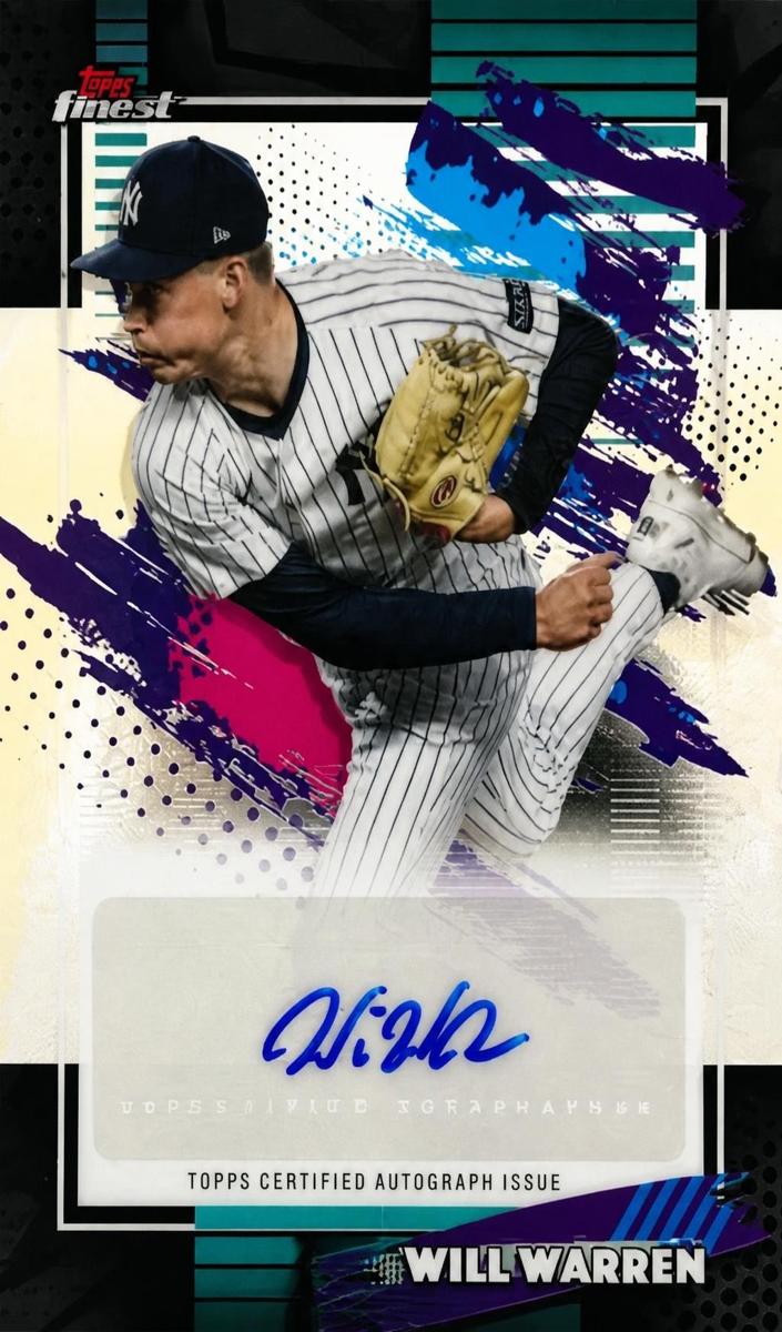 Will Warren 2026 Topps Finest Baseball card