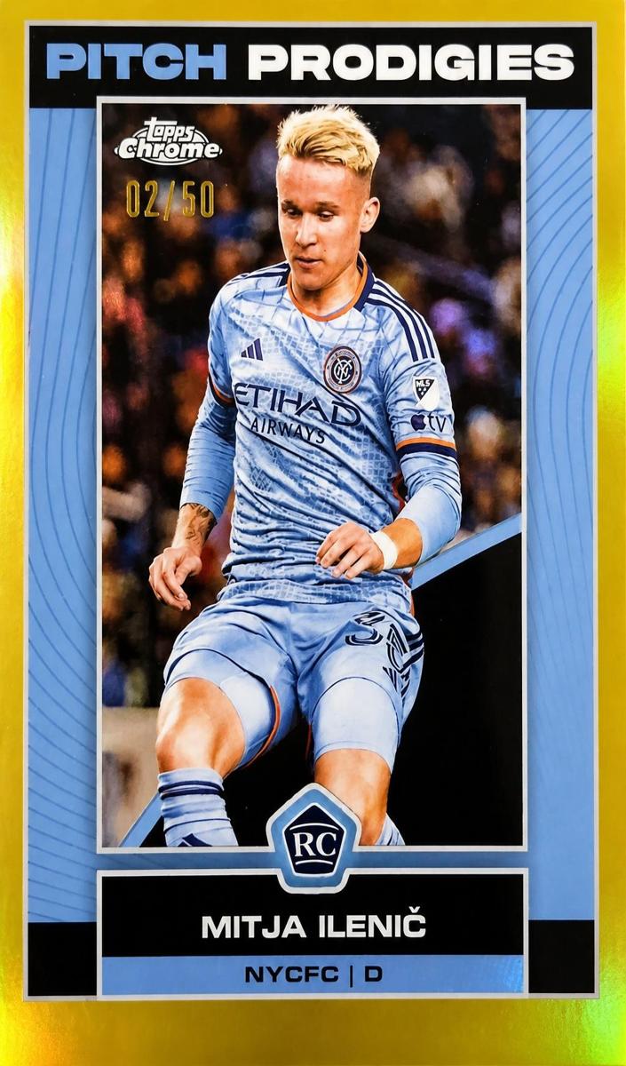 2023 Mitja Ilenic [Gold Foil] #90
