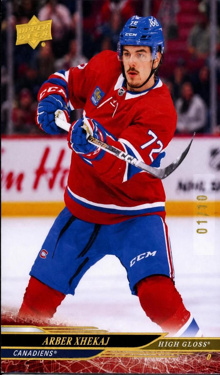 2024 Upper Deck Arber Xhekaj [High Gloss] #340 card