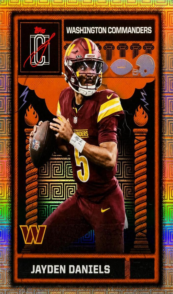 2025 Topps Signature Class Odyssey Jayden Daniels #OD-15 card