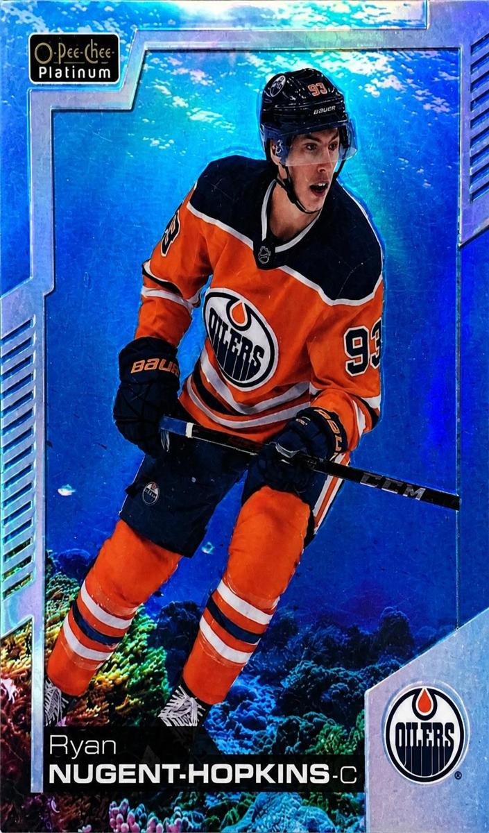 2020 O-Pee-Chee Platinum Ryan Nugent-Hopkins [Aquamarine] #136 card