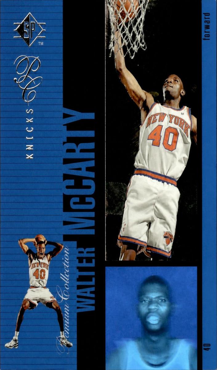 1996 Walter McCarty #PC25