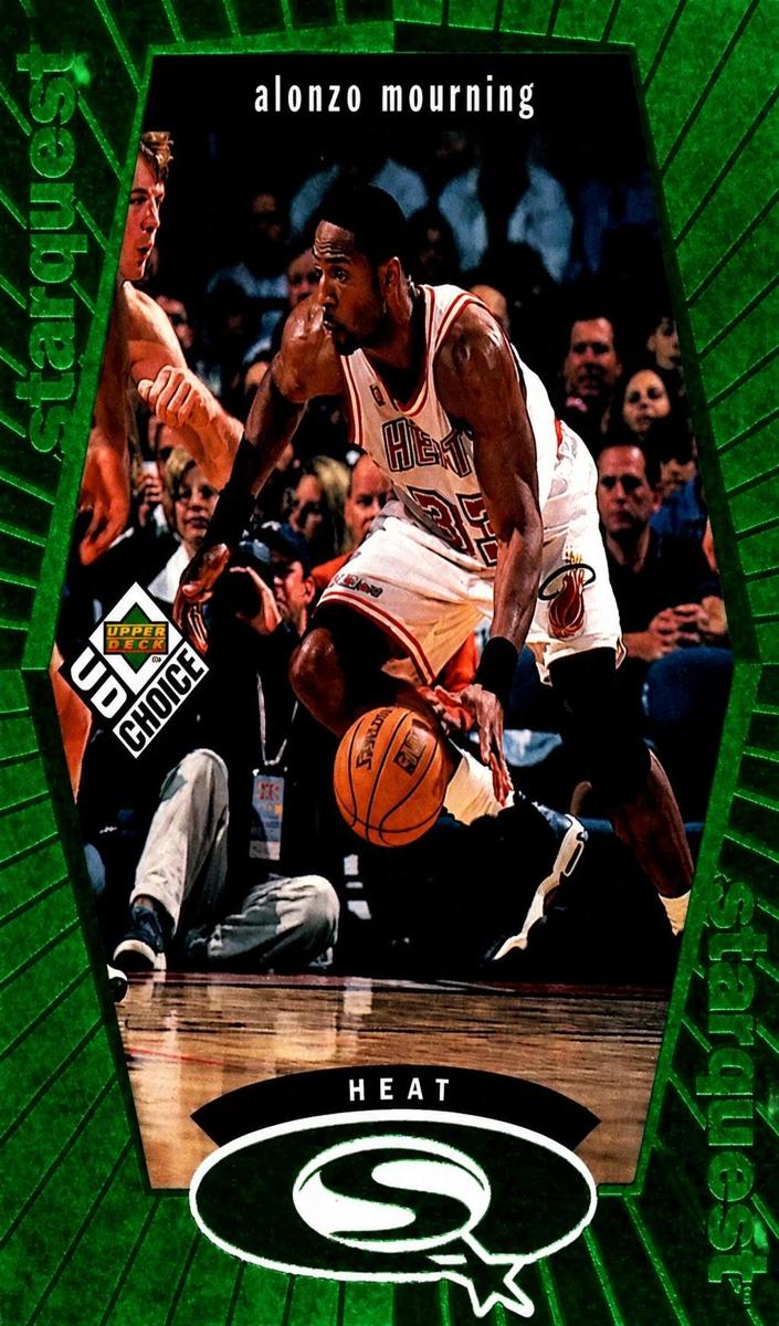 1998 Alonzo Mourning [Green] #SQ14