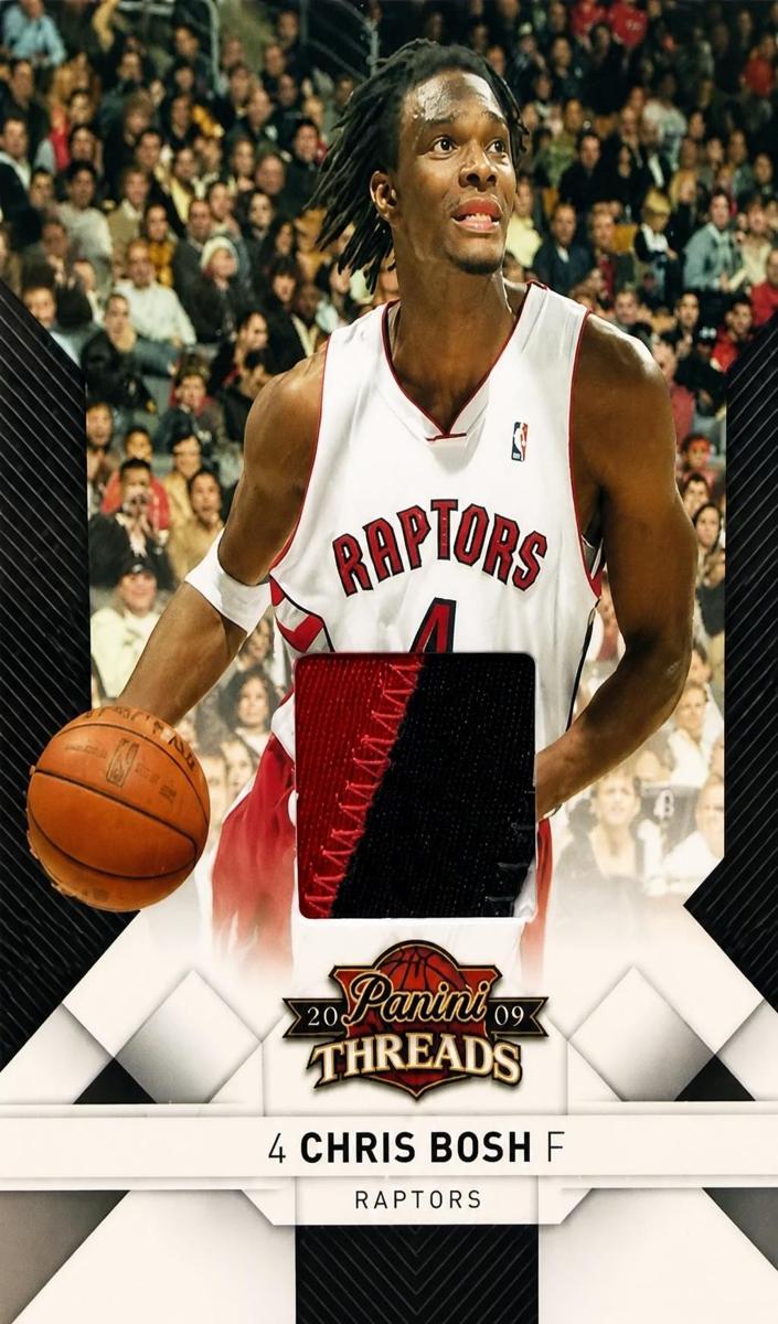 2009 Panini Threads Chris Bosh #8 card
