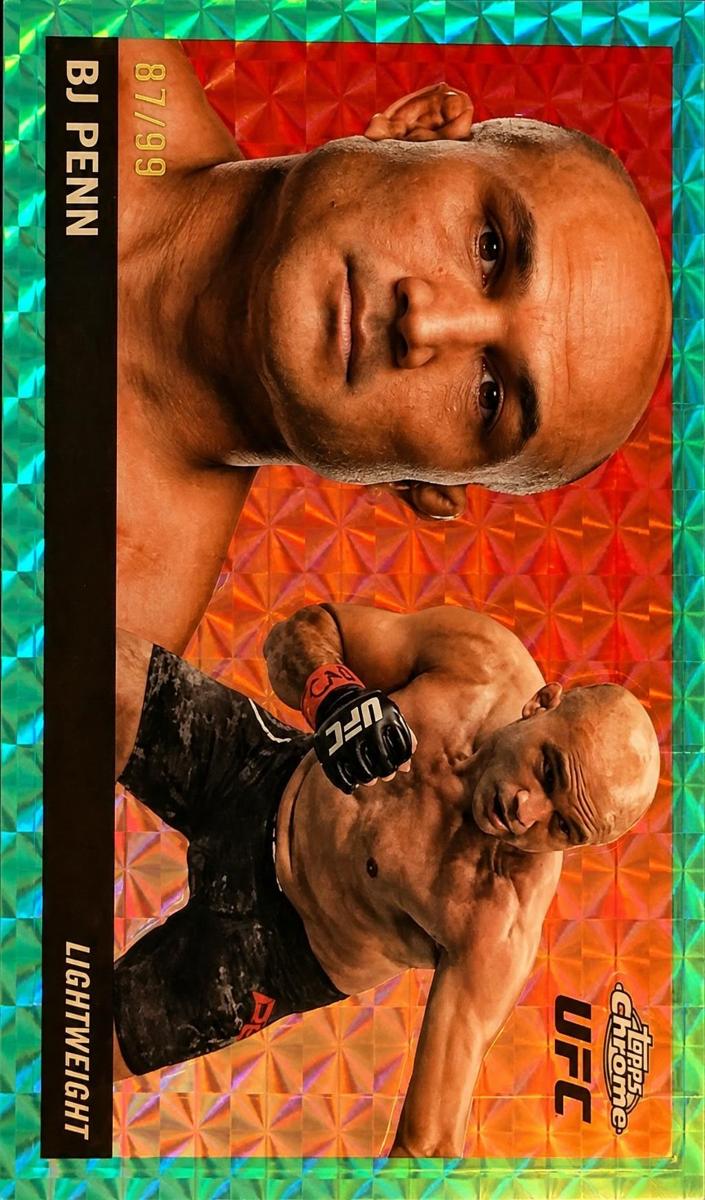 2025 BJ Penn [Gold Refractor] #55T-4
