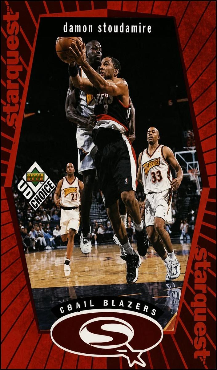 1998 Damon Stoudamire [Red] #SQ22