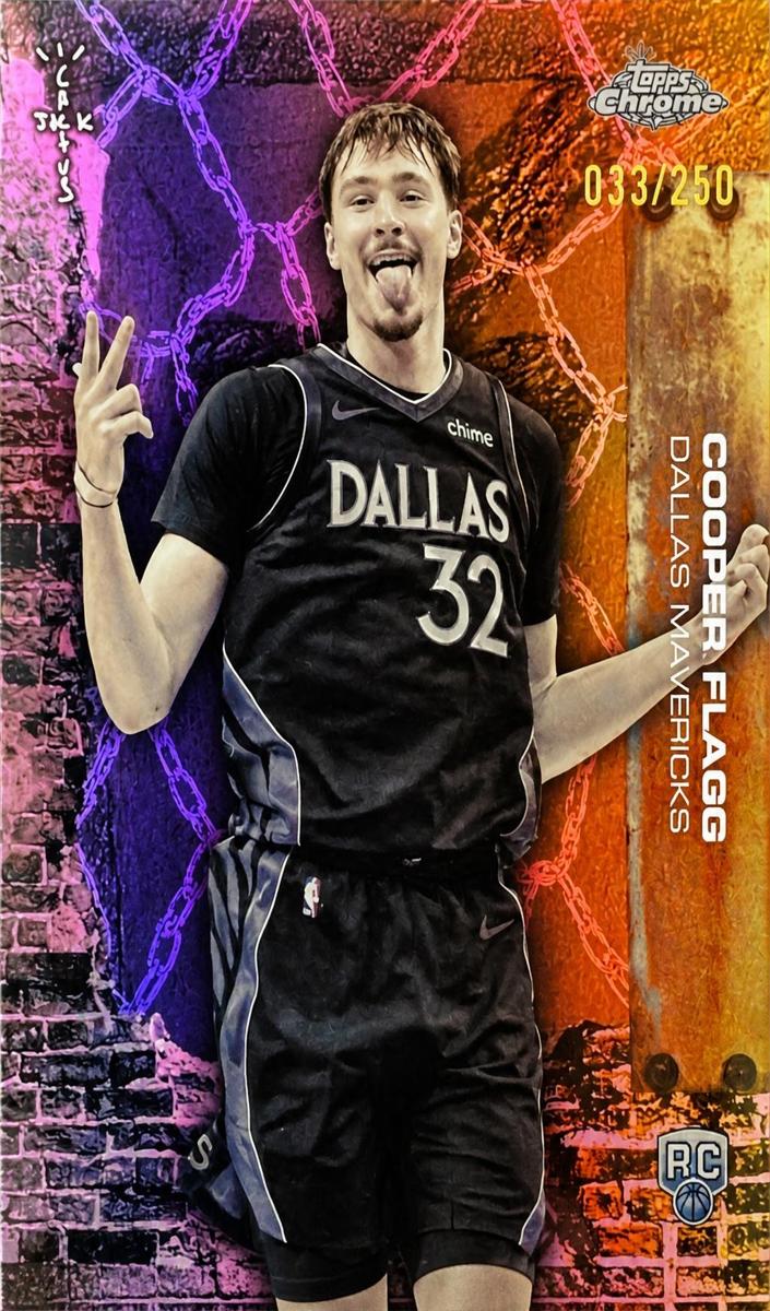 2025 Cooper Flagg [Pink Refractor] #61