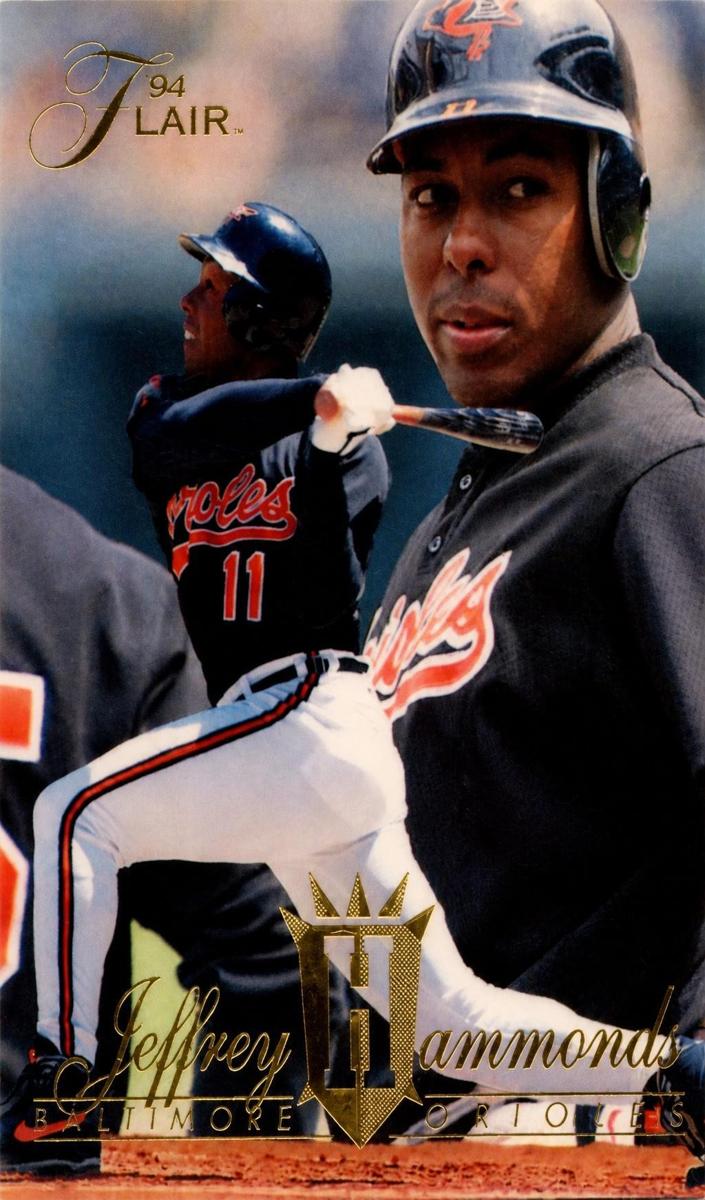 1994 Flair Jeffrey Hammonds #2 card