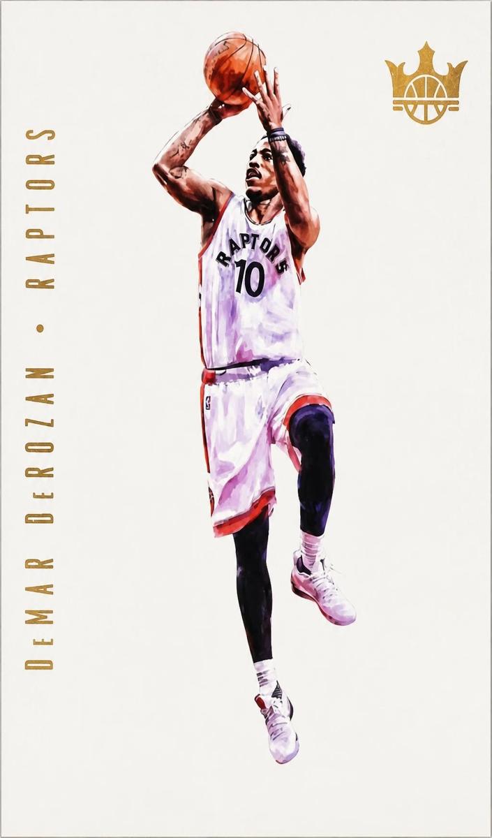 2021 Panini Court Kings DeMar DeRozan #16 card