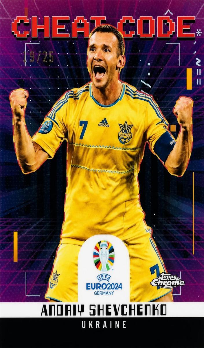 2024 Andriy Shevchenko [Orange Refractor] #CC-2