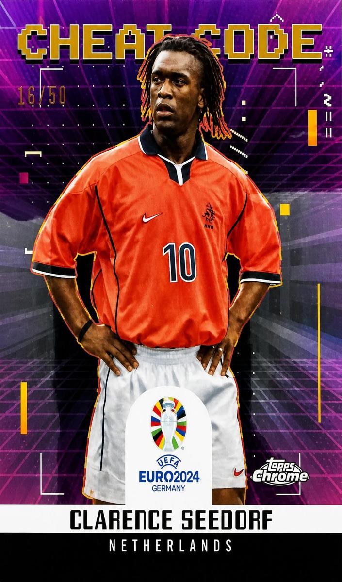 2024 Clarence Seedorf [Gold Refractor] #CC-13