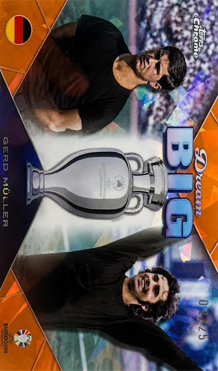 2024 Gerd Muller [Orange Refractor] #DB-10