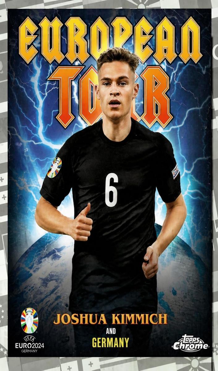 2024 Topps Chrome UEFA Euro Joshua Kimmich #ET-5 card