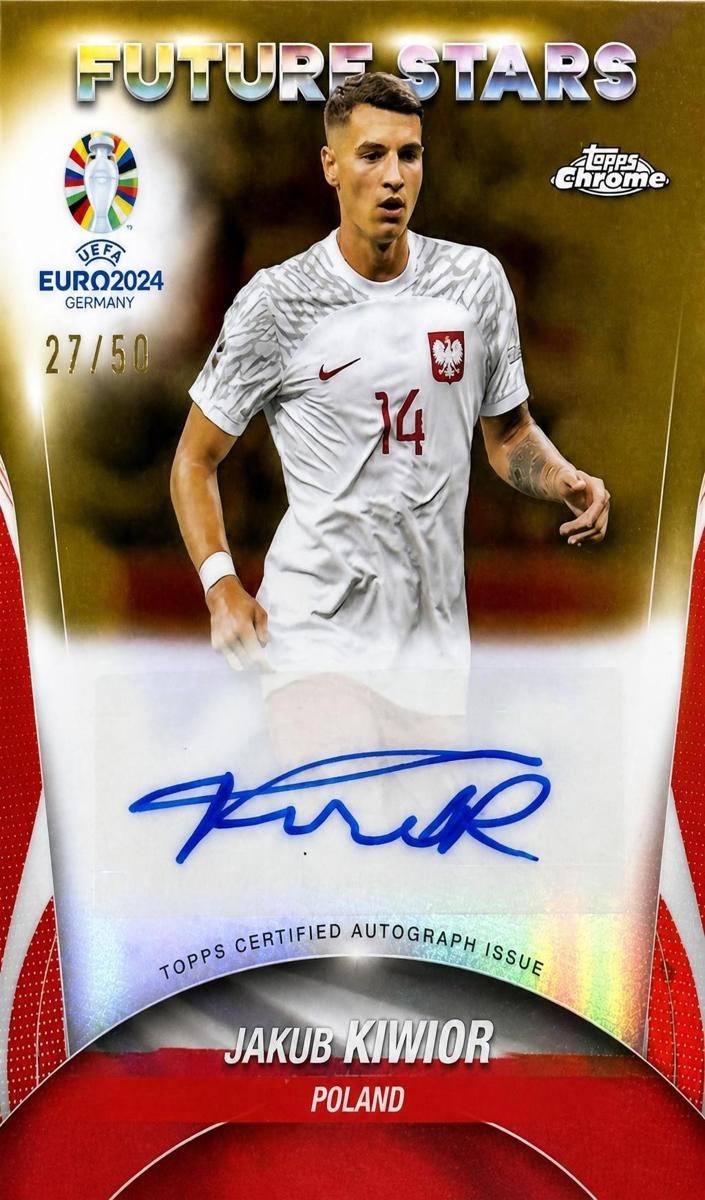 2024 Jakub Kiwior [Gold Refractor] #FSA-JK