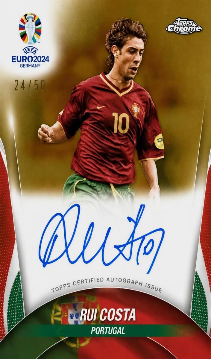 2024 Rui Costa [Gold Refractor] #CA-RC