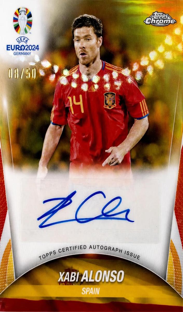 2024 Xabi Alonso [Gold Refractor] #CA-XB