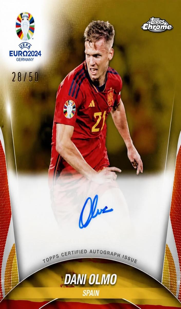 2024 Dani Olmo [Gold Refractor] #CA-DO