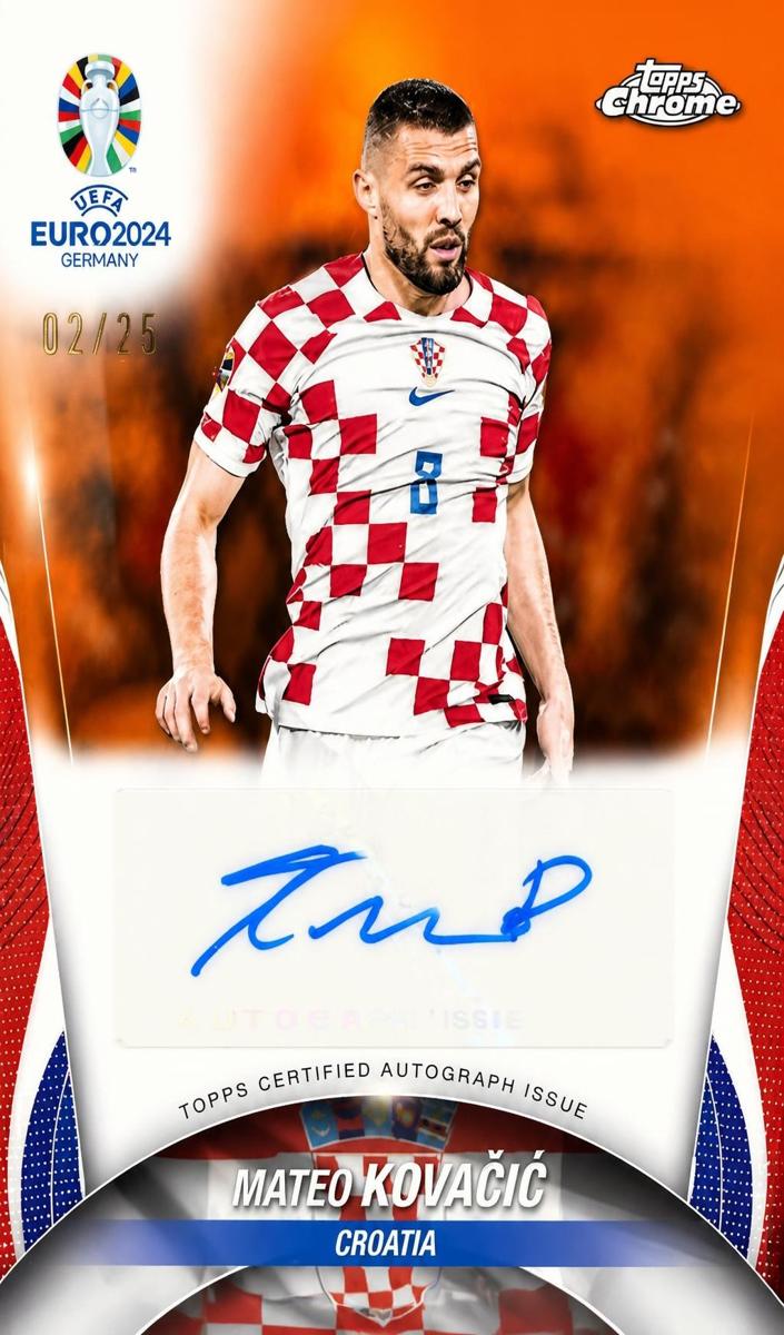 2024 Mateo Kovacic [Orange Refractor] #CA-MK