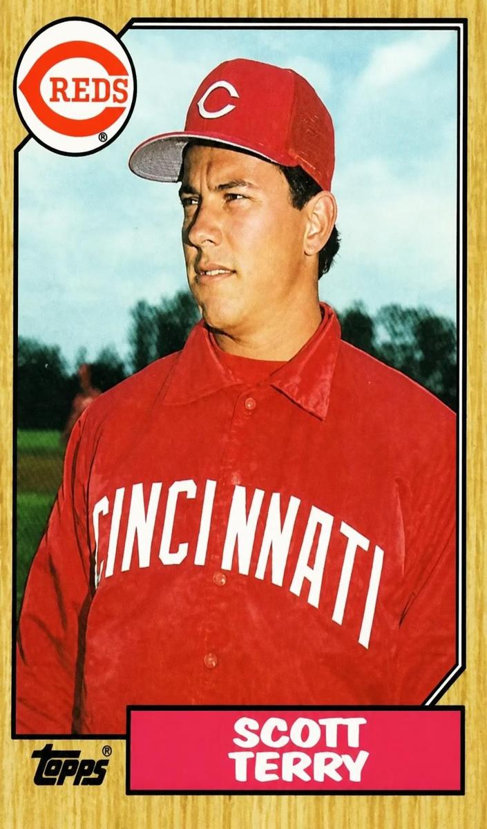1987 Topps Scott Terry #453 card