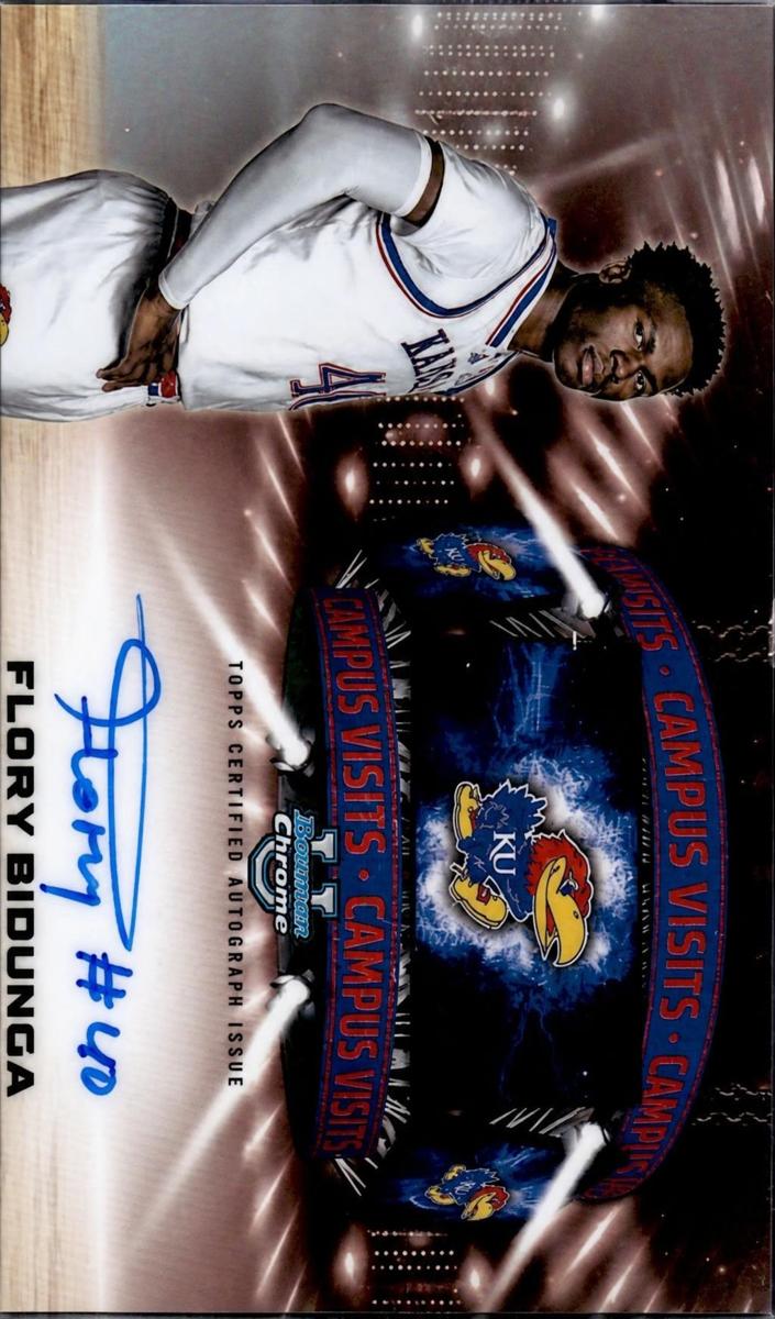 2024 Bowman Chrome University Flory Bidunga #CVA-FB card