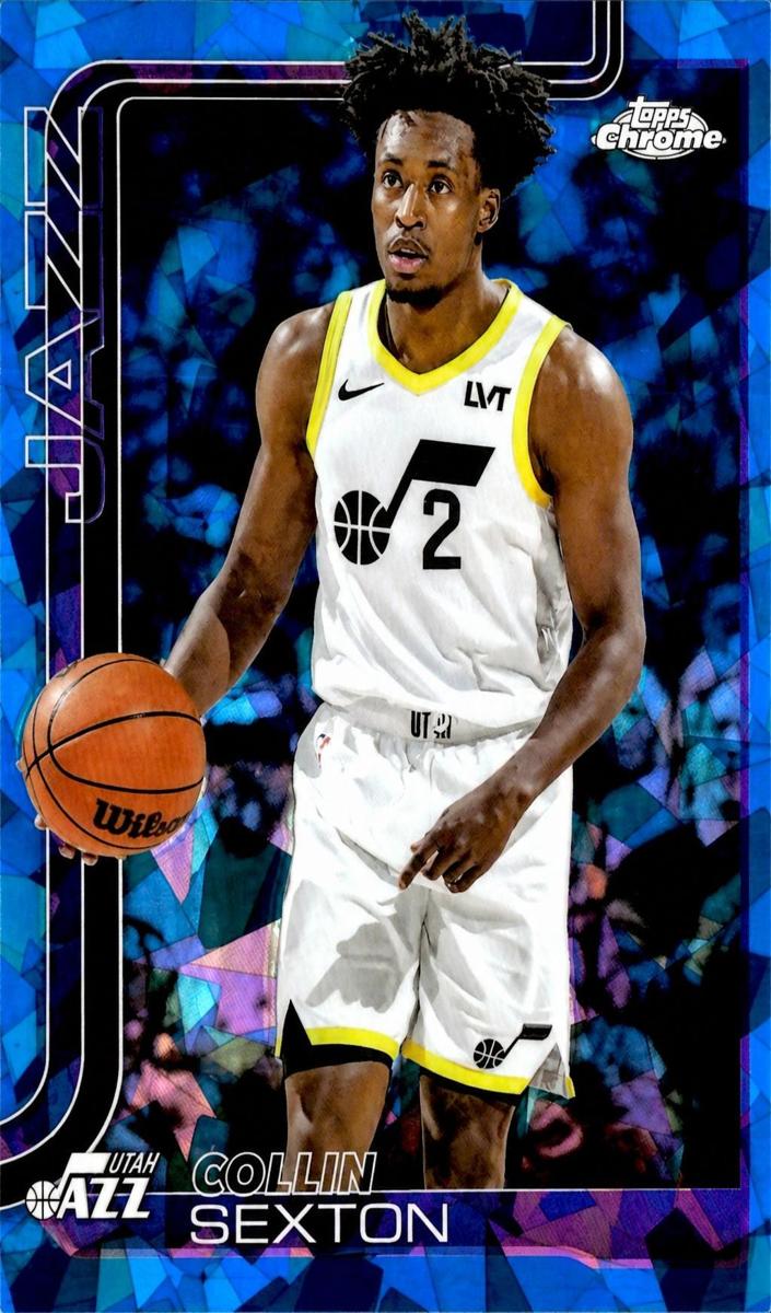 2025 Topps Chrome Sapphire Collin Sexton #210 card