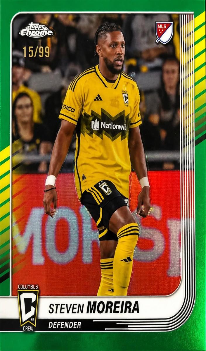 2025 Steven Moreira [Green Refractor] #12