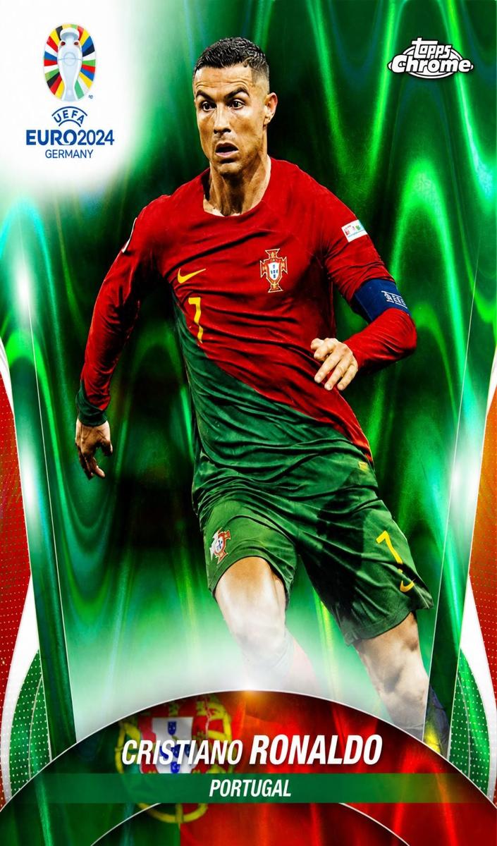 2024 Cristiano Ronaldo [Green RayWave Refractor] #7