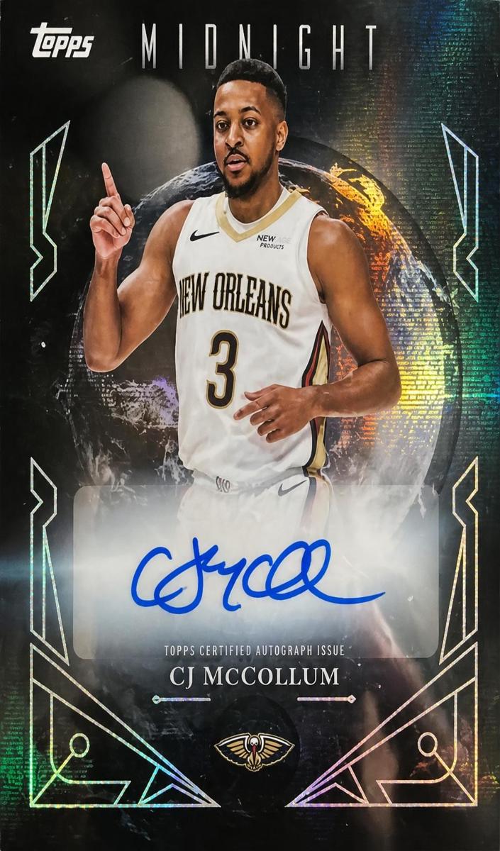 2025 Topps Midnight CJ McCollum #MS-CM card