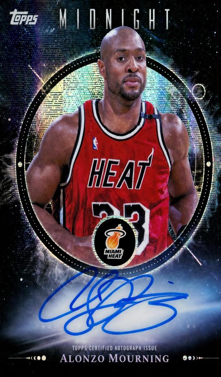 2025 Alonzo Mourning #MO-AM