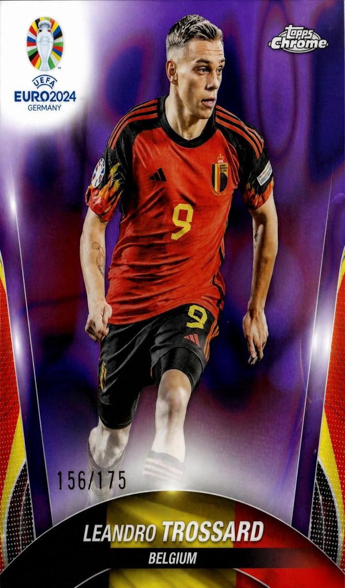 2024 Leandro Trossard [Purple Lava Refractor] #60