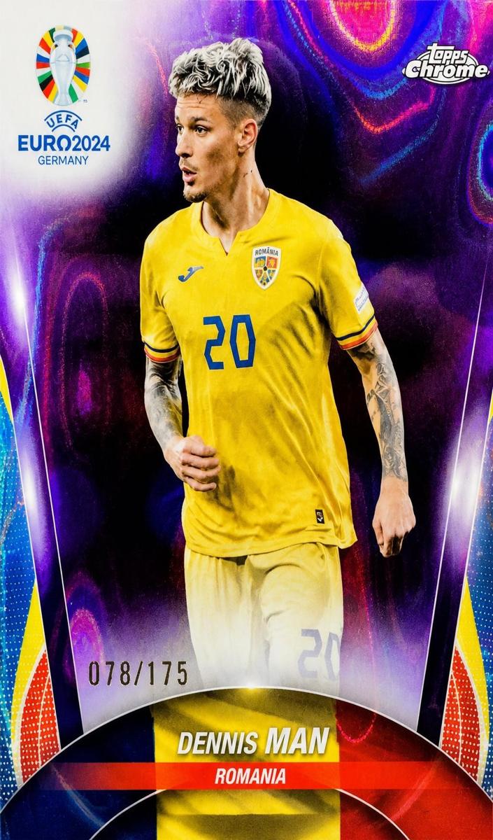2024 Dennis Man [Purple Lava Refractor] #82