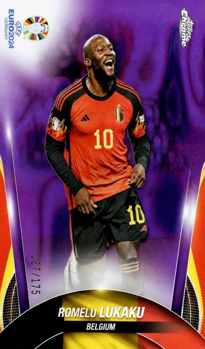 2024 Romelu Lukaku [Purple Lava Refractor] #16