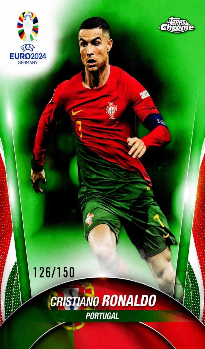 2024 Cristiano Ronaldo [Gold Refractor] #7