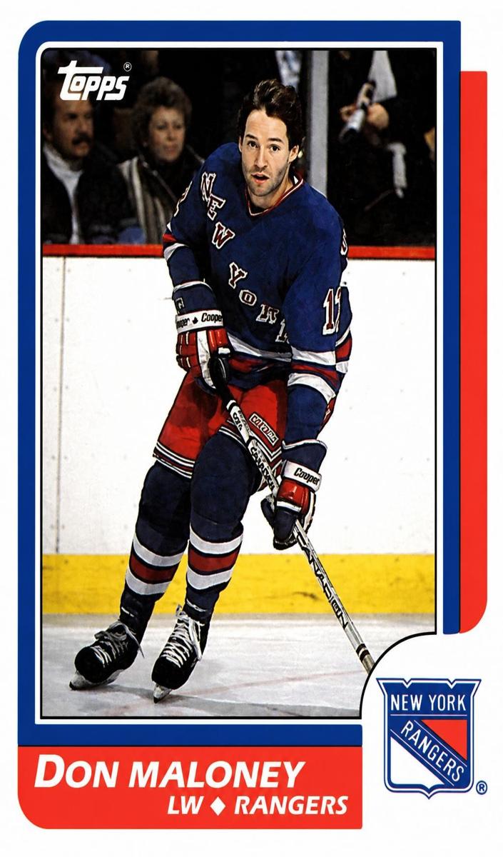 1986 Topps Don Maloney #81 card