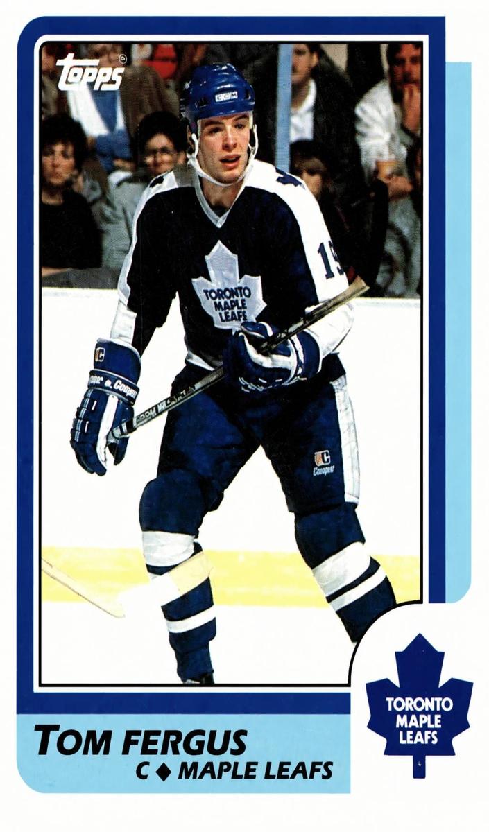 1986 Topps Tom Fergus #84 card