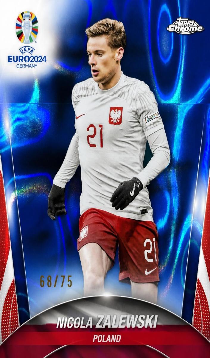 2024 Nicola Zalewski [Blue Lava Refractor] #79