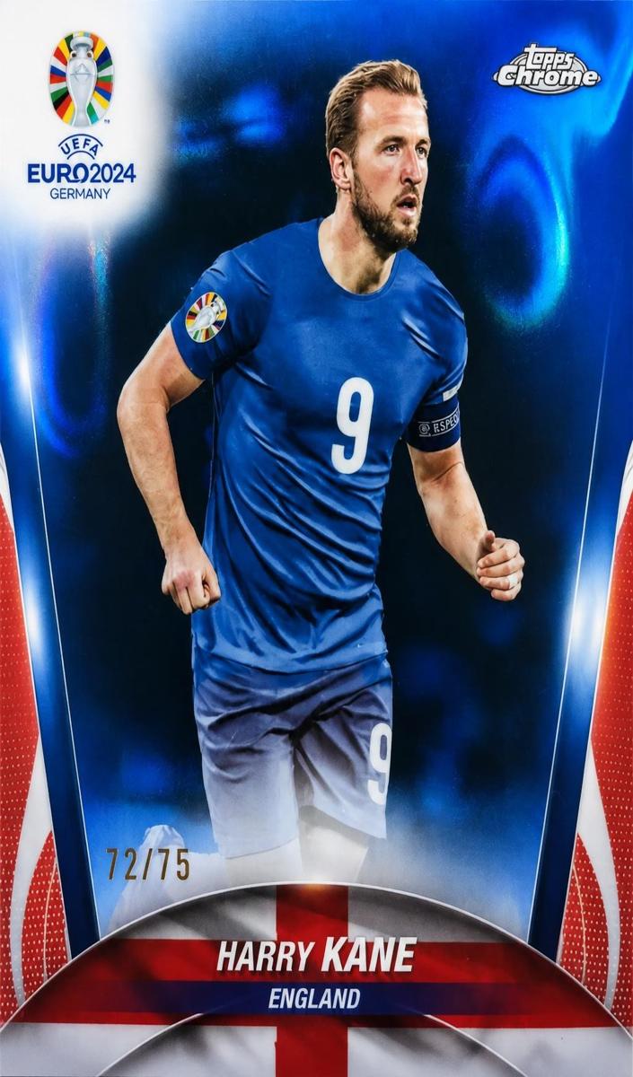 2024 Harry Kane [Blue Lava Refractor] #125