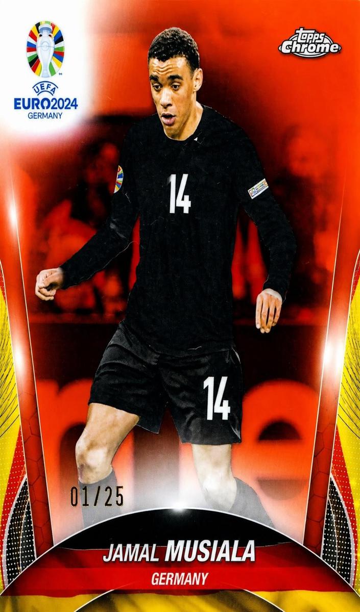 2024 Jamal Musiala [Orange Refractor] #14